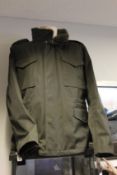 A men's as new Yves Salomon Homme coat (Size 52 - RRP £1600).