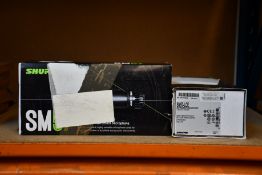 Two Shure SM57-LCE Instrument Microphones.