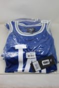 Twelve as new 47 Brand Los Angeles Dodgers T-shirts in royal blue (All M).