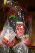 Four as new Edelrid Python 10mm x 30m Ropes.