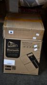 Ten boxed as new Uten Bluetooth body fat scales.