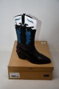 A pair of women's as new Pepe Jeans London western mid boots (EU 38).