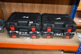 Four Letton Tool Kits with cordless drills.