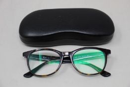 A pair of as new Ray Ban glasses frames.