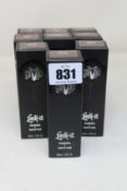 Nine as new Kat Von D Lock It foundations, Deep 85 Warm, Deep 87 Neutral (30ml).