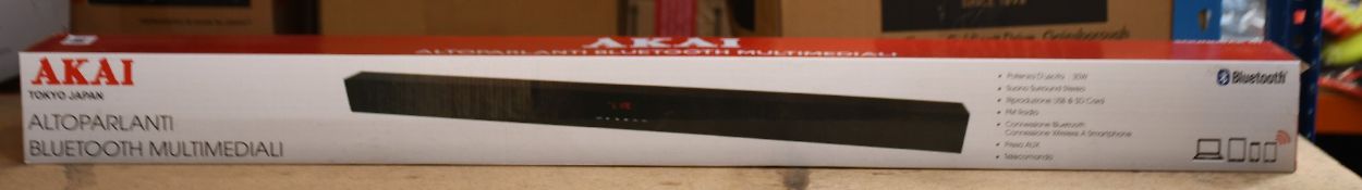 A new AKAI Bluetooth 01 Soundbar.