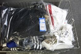 A quantity of as new Adidas sportswear and accessories.