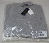 Two as new Ralph Lauren grey sweaters (XS, XL - RRP £90 each).