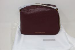 An as new Smaak Amsterdam Blake bag in burgundy.