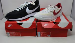 Two pairs of as new Nike trainers; Air Tailwind 79 (UK 7.5) and Killshot OG SP (UK 8).