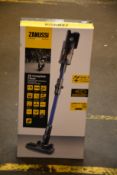 A new Zanussi Blue Z8 Complete Clean cordless rechargeable 400W, 0.05L foldable vacuum cleaner (