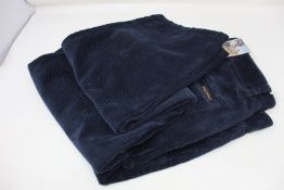 A pair of as new Nude Jeans Co. Lazy Leo navy cords (W31/L28 - RRP £135).