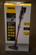 A new Zanussi Red Z8 Complete Clean cordless rechargeable 400W, 0.05L foldable vacuum cleaner (