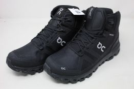 A pair of as new On Running Cloudrock boots (UK 9.5 - No box).
