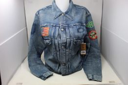 An as new Ralph Lauren denim trucker jacket (S - RRP £245).