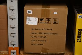 Two new AKAI Electric 6L steam, bake, saute, stew pressure cookers (AKCK601).