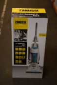 A new Zanussi Air Speed ll Pet bagless cyclonic upright vacuum cleaner (ZAN2021PT).
