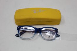 A pair of as new Ray Ban glasses frames.
