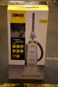 A new Zanussi Air Speed Lite ll pet 3.5L, 700W bagged upright vacuum cleaner (ZAN2087PT).