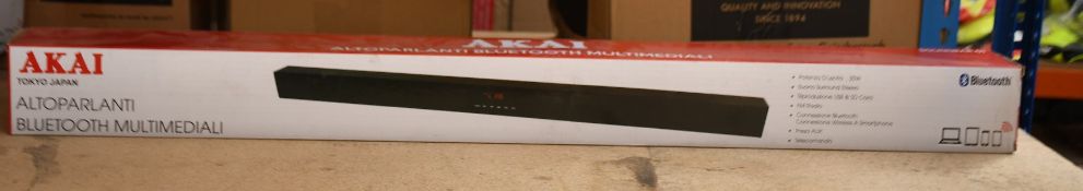 A new AKAI Bluetooth 01 Soundbar.