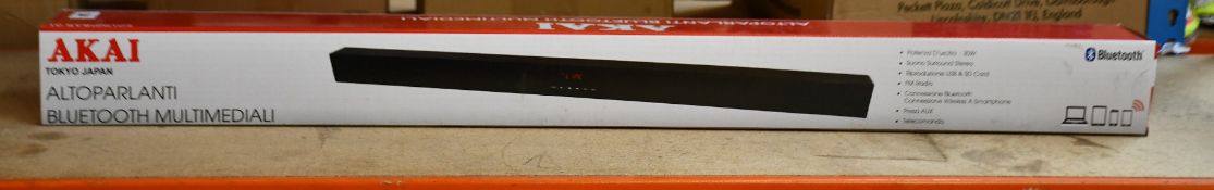 A new AKAI Bluetooth 01 Soundbar.