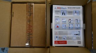 Two as new AQMesh small air quality sensors for indoor and outdoor monitoring.