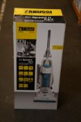A new Zanussi Air Speed ll Pet bagless cyclonic upright vacuum cleaner (ZAN2021PT).