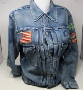 An as new Ralph Lauren denim trucker jacket (L - RRP £245).