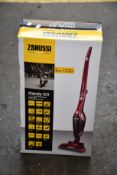 A new Zanussi Red Handy Go 2 in 1, 95W, 0.55L rechargeable cordless vacuum cleaner (ZANDX75).