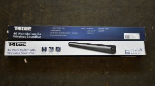 Two new T4 Tec Soundbars (TTSB001).