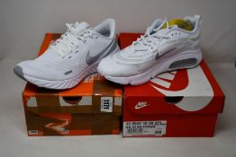 A pair of as new Nike Air Max Exosense (UK 6) and a pair of women's Nike Revolution 5 (UK 6).