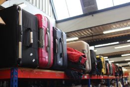A quantity of pre-owned empty suitcases/holdalls.