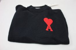 An as new AMI Alexandre Mattiussi roll neck sweater (M - RRP £325).