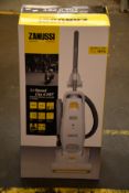 A new Zanussi Air Speed Lite ll pet 3.5L, 700W bagged upright vacuum cleaner (ZAN2087PT).