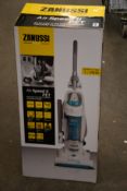 A new Zanussi Air Speed ll Pet bagless cyclonic upright vacuum cleaner (ZAN2021PT).