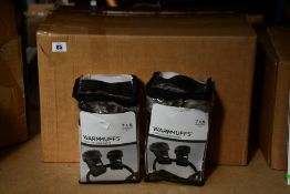 Twelve pairs of as new 7 A.M Enfant Warmmuffs (Stroller Hand Muffs, one size).