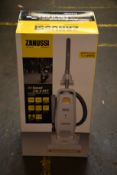 A new Zanussi Air Speed Lite ll pet 3.5L, 700W bagged upright vacuum cleaner (ZAN2087PT).
