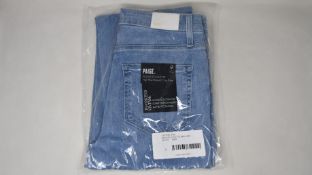 A pair of as new Paige Relaxed Colette jeans (Size 27).