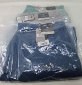 Three pairs of as new Fynch-Hatton casual fit shorts (Three different colours, all 32