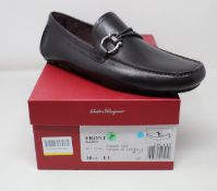 A pair of as new Salvatore Ferragamo Front loafers (Size 10.5).
