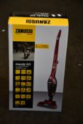 A new Zanussi Red Handy Go 2 in 1, 95W, 0.55L rechargeable cordless vacuum cleaner (ZANDX75).