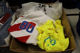 Assorted as new T-shirts; Cactus Jack (L), Just Cavalli (M), DOOA (M), Alberta Ferretti (XXS) and