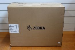 A boxed as new Zebra ZT410 RFID Industrial Label Printer (P/N: ZT41043-T0E00C0Z) (Box opened).