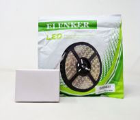 COLLECTION ONLY: A quantity of as new Elenker LED strips and UK power supplies (Approx. 70 of