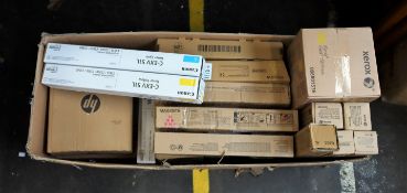 COLLECTION ONLY: A quantity of assorted as new printer cartridges and related items.