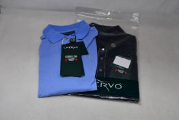 Three women's as new Chevro Arsie long sleeve golf polos (All UK 14).