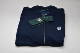 Two women's as new Chervo Pavino full zip golf sweaters (UK 10).
