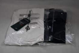 Four women's as new Chervo Trip golf tops (2 x UK 6, 2 x UK 10).