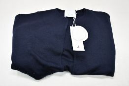 An as new Allude 100% virgin wool (Merino) open-coat/cardigan (M).