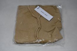 An as new Lenny London Keighley hoodie in beige (S - RRP £169).